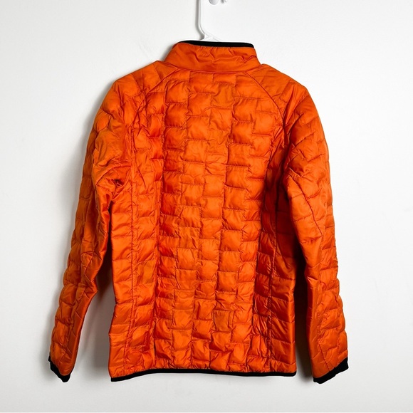 Mountain Hardwear Men's Summiter Down Jacket Small Orange Ultralight Outdoor - Picture 9 of 10